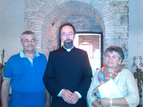 17_05_2015 Don Giorgio Ghio da Casaprota (RI), Parrocchia S.Domenico insime Emmanuele Pitori e Corteggiani Anna